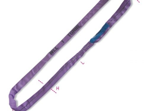 dây cáp vải cẩu hàng bản tròn 1 tấn 1 mét endless