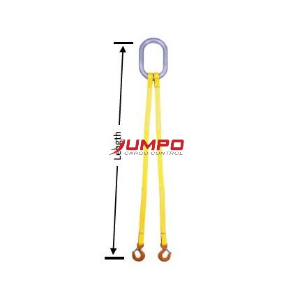 Cáp vải cẩu hàng 2 chân