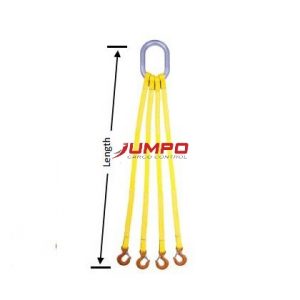Cáp vải cẩu hàng 4 chân