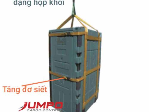 Cáp vải cẩu thùng dạng hộp khối