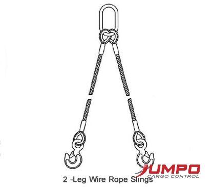 Sling Cáp thép 2 chân cáp Hàn quốc D.S.R