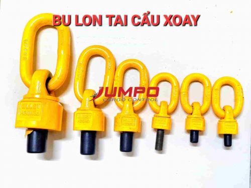 Bulon móc cẩu xoay - bu lon cẩu động cơ - tai cẩu xoay