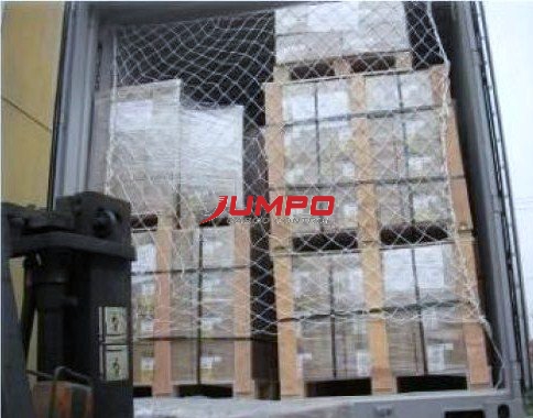 Lưới dù trắng chắn container