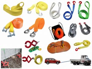 Cáp kéo hàng kéo cứu hộ ô tô Towstraps