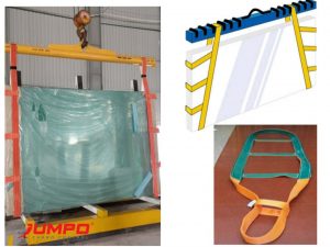Cáp vải cẩu kính cẩu đá kiểu vòng tròn