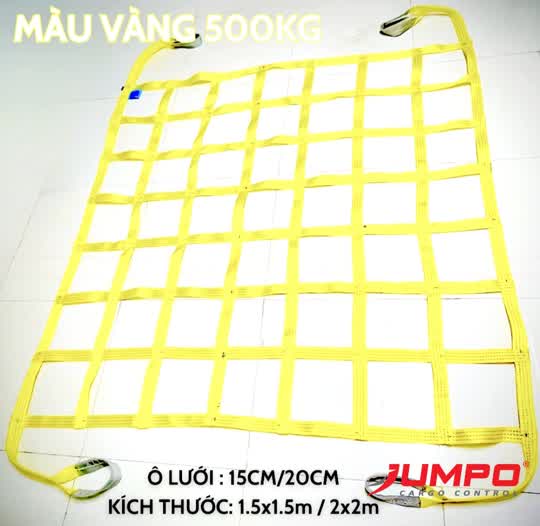 Lưới cẩu hàng 500kg cho kho xưởng nhà cao tầng Lưới cẩu hàng 500kg cho kho xưởng nhà cao tầng