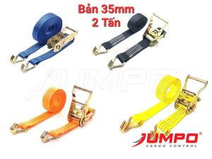 Dây tăng đơ 2 tấn móc J màu cam xanh đen vàng